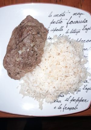 Una foto de Arroz blanco graneado