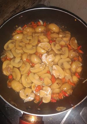 Foto resep Tumis jamur kancing