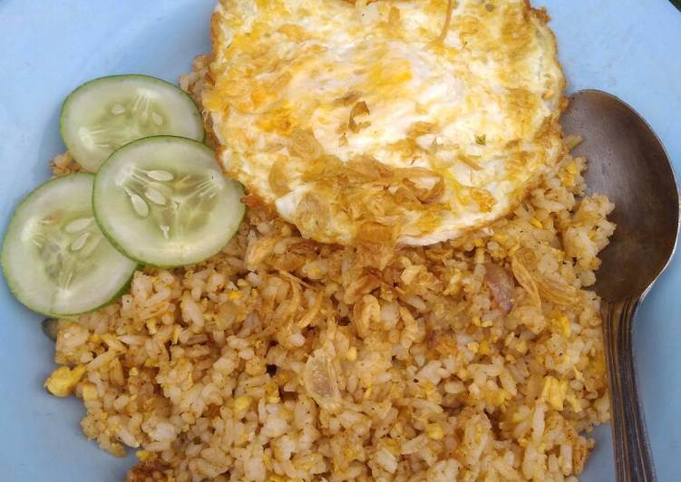 Cara Bikin Nasi goreng bumbu rendang, Gampang Banget