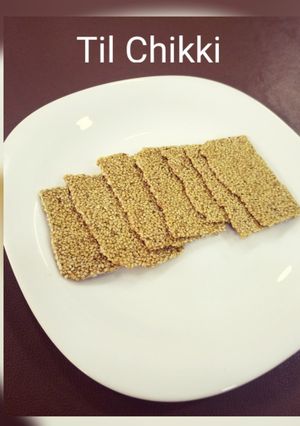 A picture of Til Chikki.