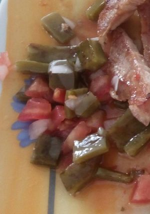 Una foto de Ensalada de Nopales