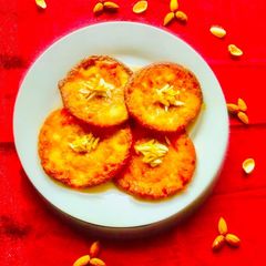 A picture of Urad Daal Maalpua Innovative Version.