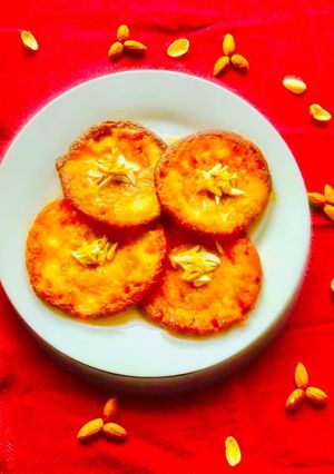 A picture of Urad Daal Maalpua Innovative Version.