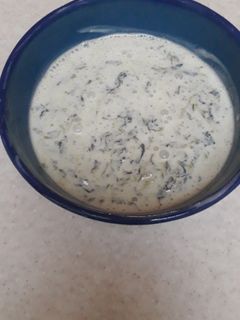 عکسی از دستور بورانی اسفناج