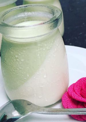 Hình của món Panna cotta.