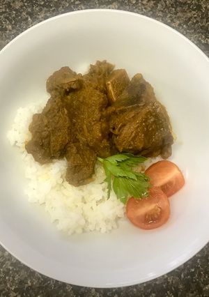 A picture of Indonesian Beef Stew.