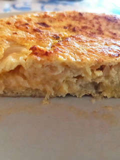 Una foto de Truita de trinxat 🍽️ 🥓🥔🥚😋 💛❤️💛❤️💛❤️💛❤️💛