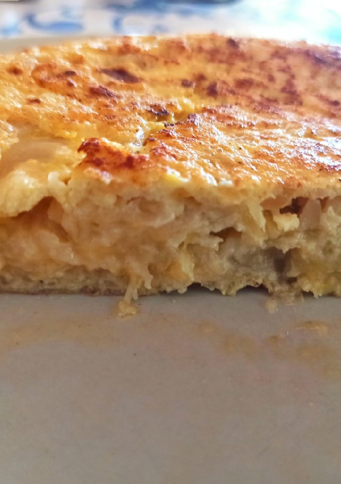 Una foto de Truita de trinxat 🍽️ 🥓🥔🥚😋 💛❤️💛❤️💛❤️💛❤️💛