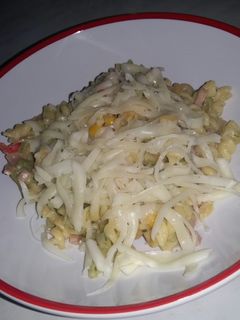Sajtkrémes sonkás tészta recept fotója