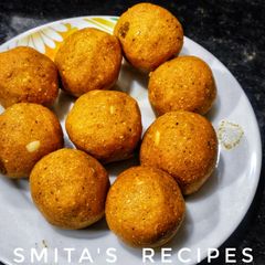A picture of Sattu laddu.