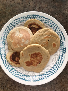 Una foto de Pancakes de manzana