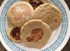 Una foto de Pancakes de manzana