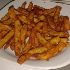 A picture of Crispy fries(homemade).