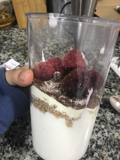 Una foto de Batido de Frutos Rojos