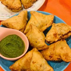 A picture of Punjabi Samose.
