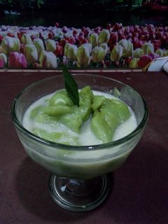 Foto resep Bubur sumsum pandan