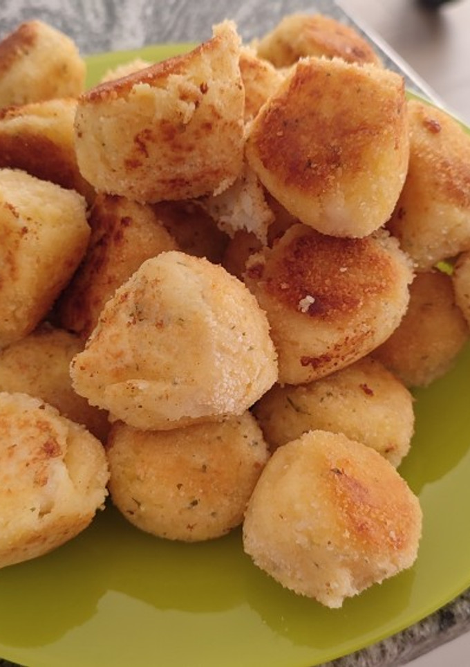 Una foto de Bolitas de bacalao y patata