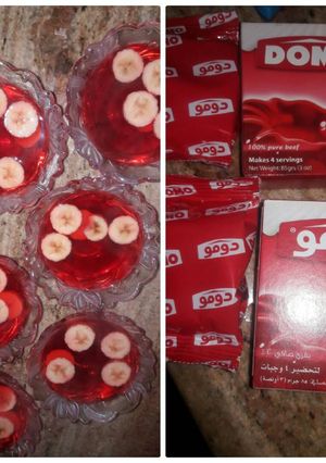 صورة لوصفة جيلي بالموز