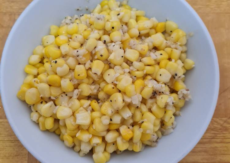 Cara Menyiapkan Corn saute (mirip2 ky yg di holicow) Anti Gagal