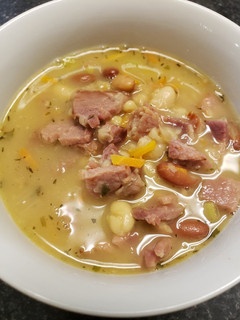 A picture of BK's Ham & 5 Bean Soup.