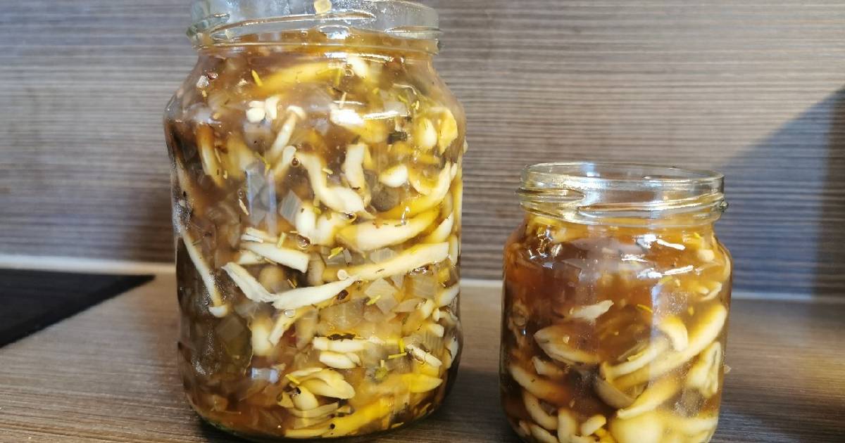 Marinált shimeji gomba shoyuzuke Ifj Debreceni Sanyi receptje
