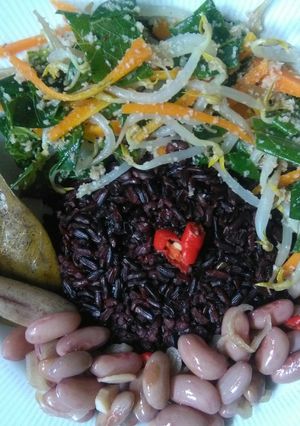 Foto resep Liwet nasi hitam