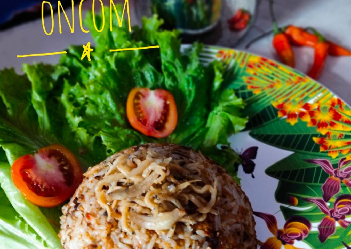 Nasi tutug oncom