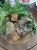 Ba ba nấu chuối đậu