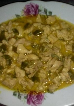 صورة لوصفة دجاج مسحب مع لبن رايب