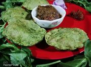 A picture of raw palak