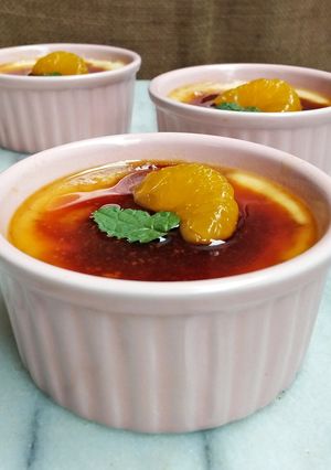 Foto resep Caramel Custard Pudding