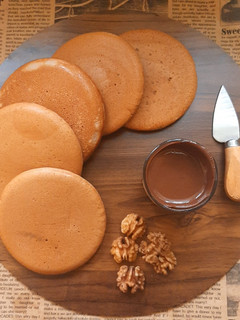 عکسی از دستور پنکیک شکلاتی