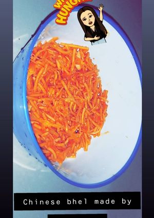 A picture of Chinese bhel.