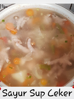 Foto resep Sayur Sup Ceker