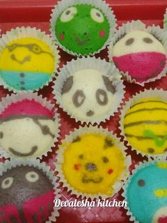 Foto resep Bolu Kukus Karakter