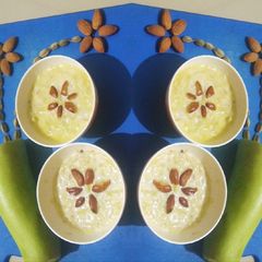 A picture of Kaddu Ka Kheer.