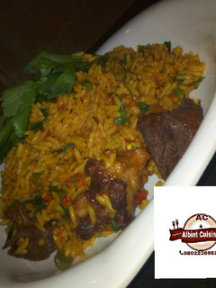 A picture of Simple jellof rice.