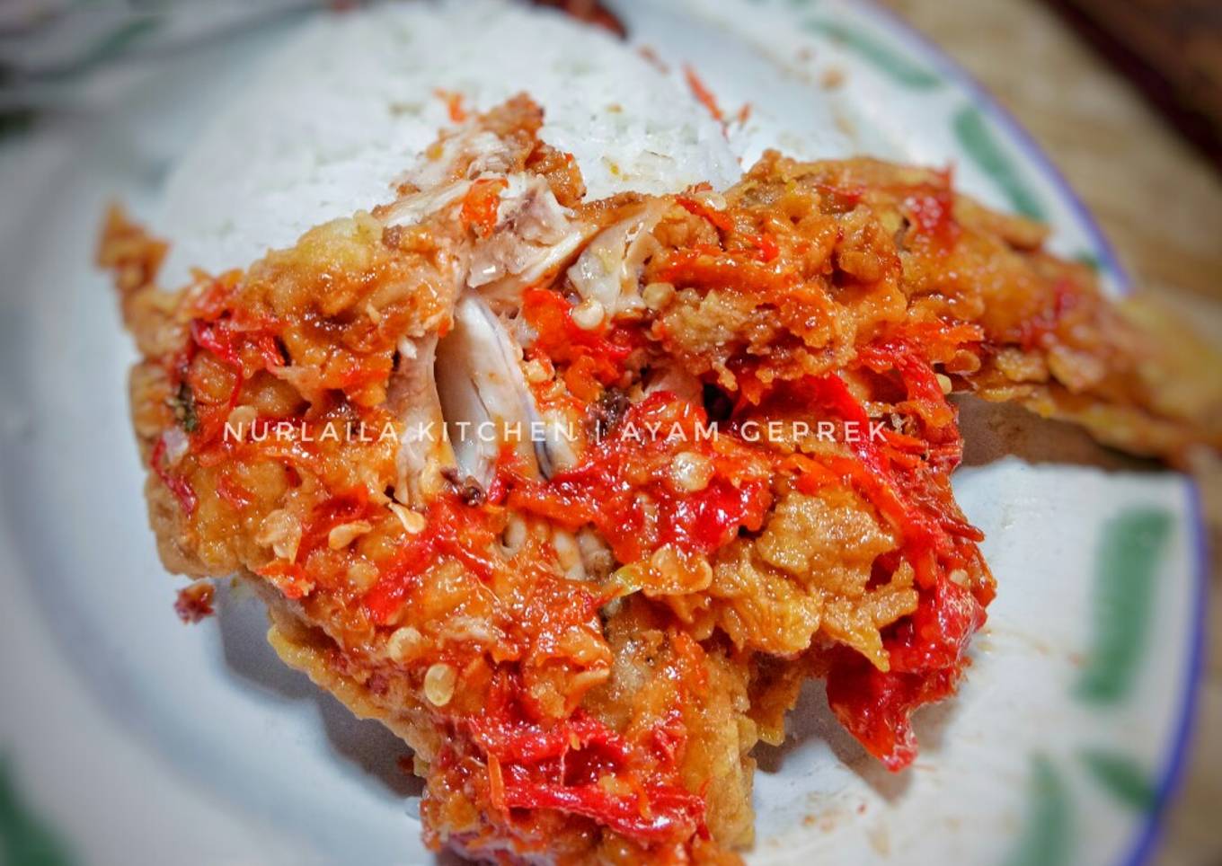 Sambal Ayam geprek