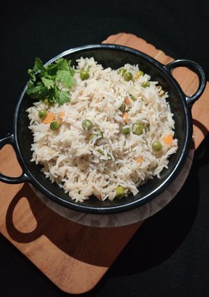A picture of GROUND RICE PULAO.