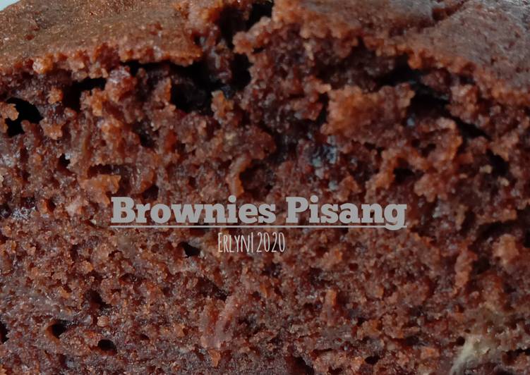 Bagaimana Membuat 69. Brownies Pisang yang Enak