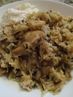 Φωτογραφία της συνταγής Ριζότο basmati και άγριο ρύζι με μανιτάρια