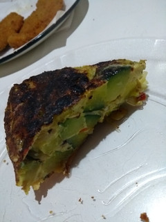 Una foto de Tortilla de zapallitos