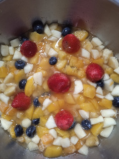 Una foto de Ensalada de fruta flash!