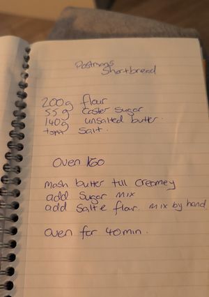 A picture of Postman's Shortbread.