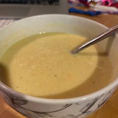 A picture of Corn Soup 🌽.