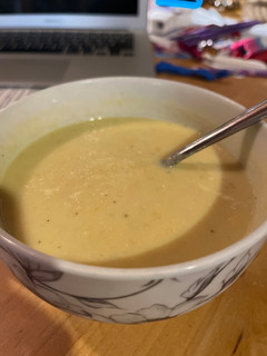 A picture of Corn Soup 🌽.