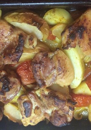 Mézes piri-piri csirke recept fotója