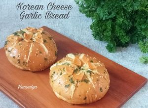 Foto resep Korean Cheese Garlic Bread