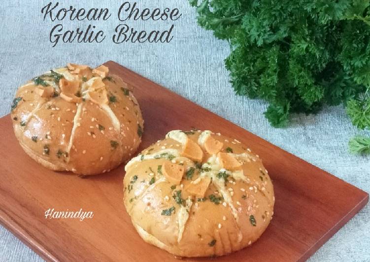 Resep Korean Cheese Garlic Bread Yang Mudah