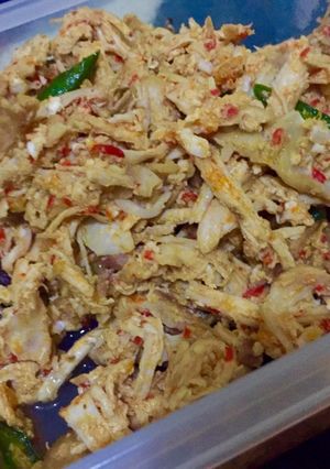 Foto resep Ayam suir bumbu bali